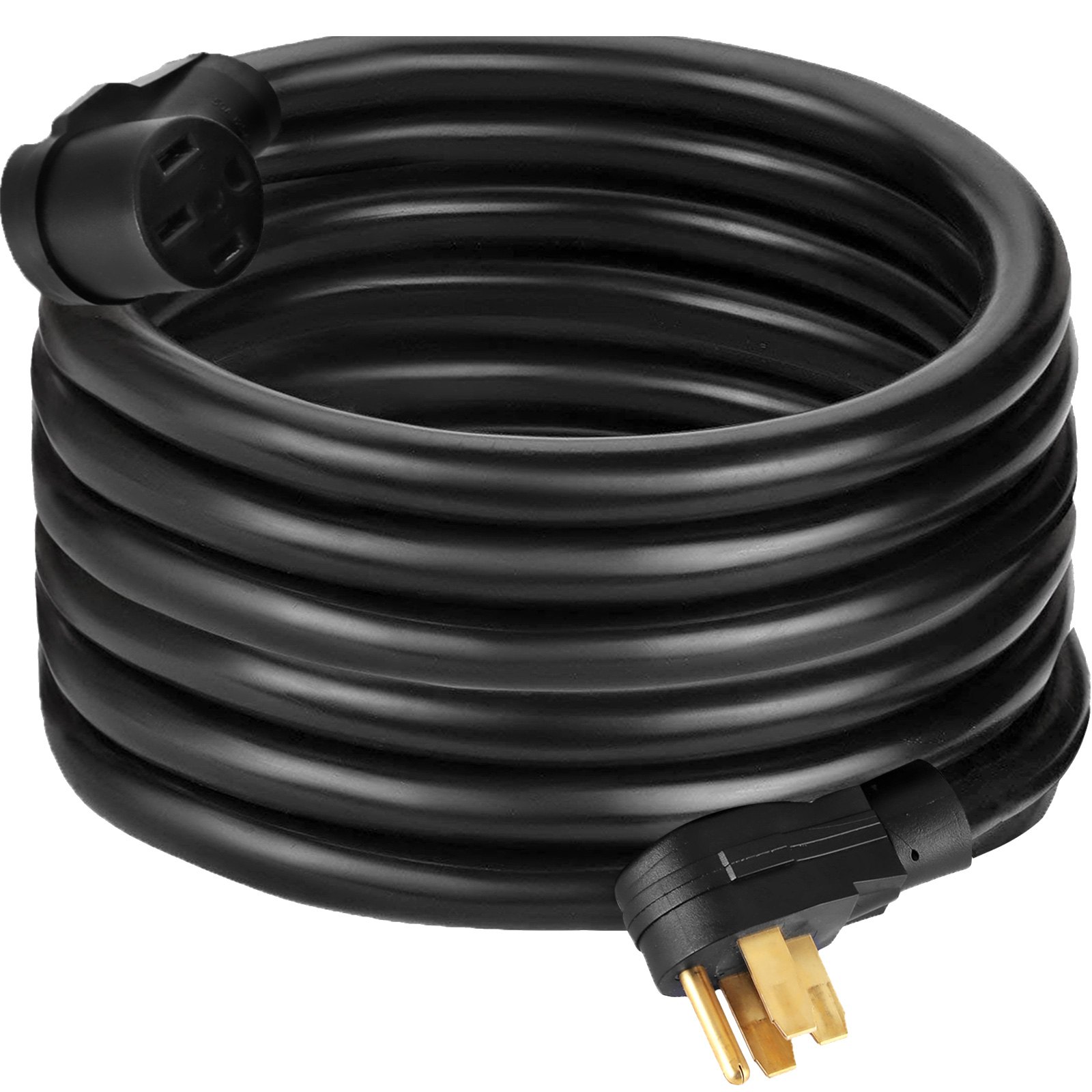 Main product image of RV Extension Cable, 36 ft, 30 Amp, 4-wire 10AWG, NEMA 14-50 Plug