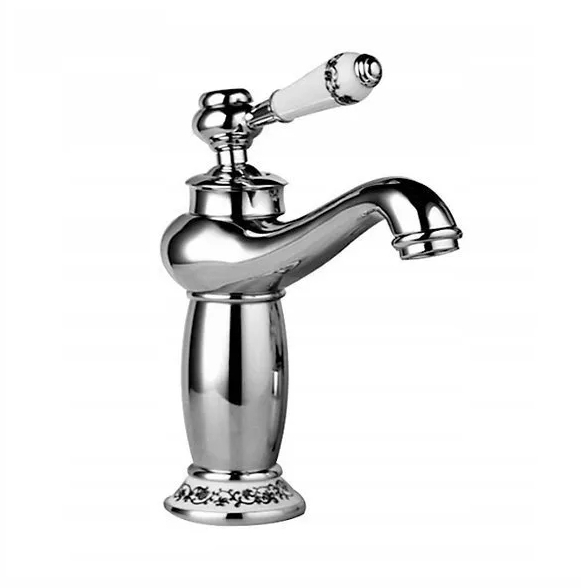 Main product image of Chrome Plated Brass Basin Mixer Faucet, Water Saving Design