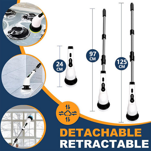 Main product image of Cordless Electric Spin Scrubber Cleaning Tool, 9-in-1