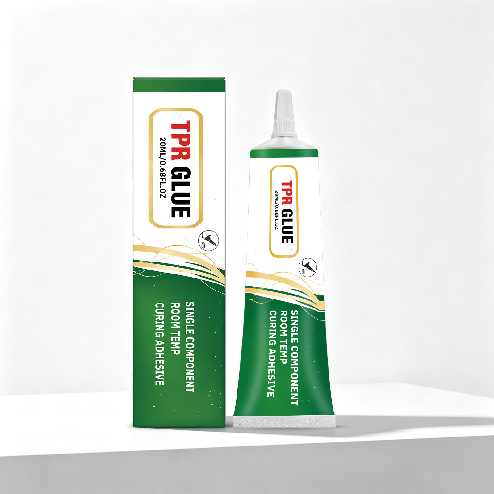 Main product image of TPR Multi-Material Adhesive, Transparent, Flexible, 20ml