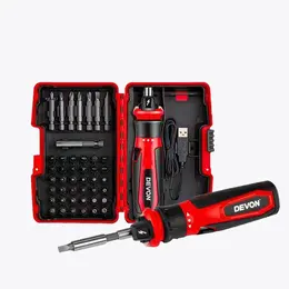 Product image of Cordless Electric Screwdriver and Drill Set with Case