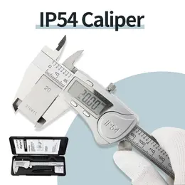 Product image of Electronic Digital Vernier Caliper, 0-150mm, Stainless Steel, Waterproof