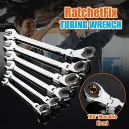 Product image of Flexible Head Ratcheting Wrench for Tubing Fasteners