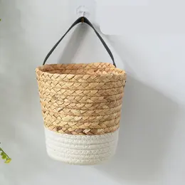 Product image of Woven Seaweed Wall Mountable Storage Basket