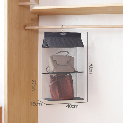 Main product image of Hanging Fabric Dustproof Storage Rack for Clothing