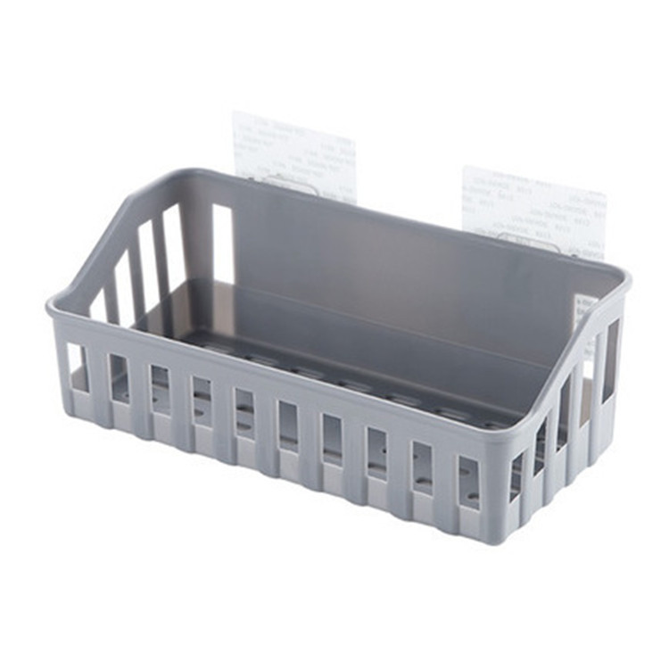 Main product image of Wall Mount Suction Storage Basket for Bathroom and Kitchen