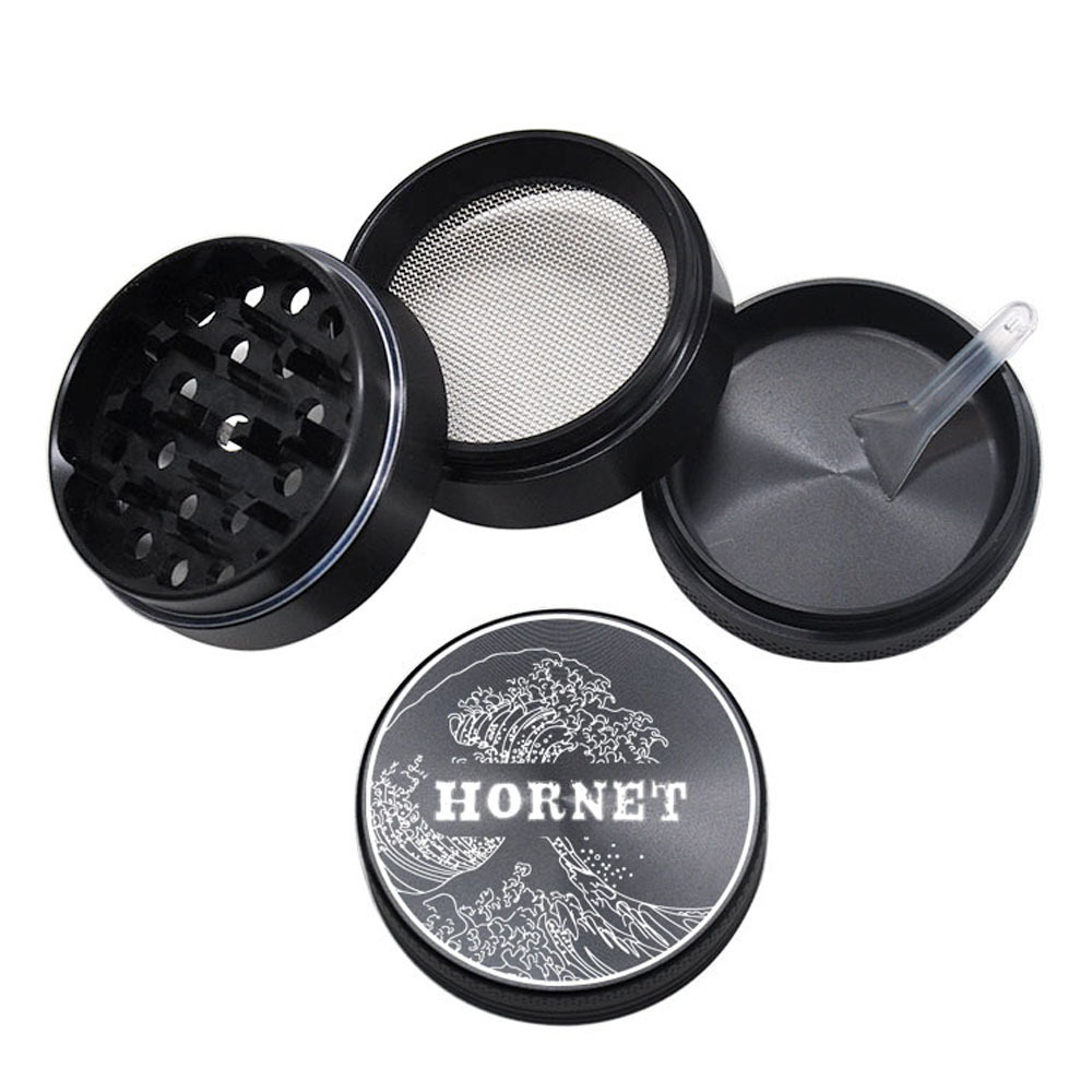 Main product image of 50mm Four-Layer Aluminum Alloy Smoke Grinder