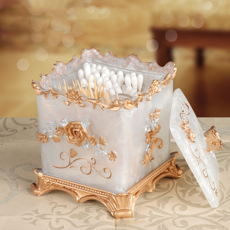 Main product image of Toothpick and Cotton Swab Dispenser Storage Box