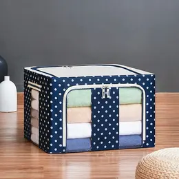 Product image of Oxford Cloth Storage Bag with Polka Dot Pattern