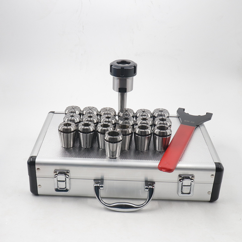 Main product image of 19-Piece Milling Cutter Shank Collet Set with Storage Box