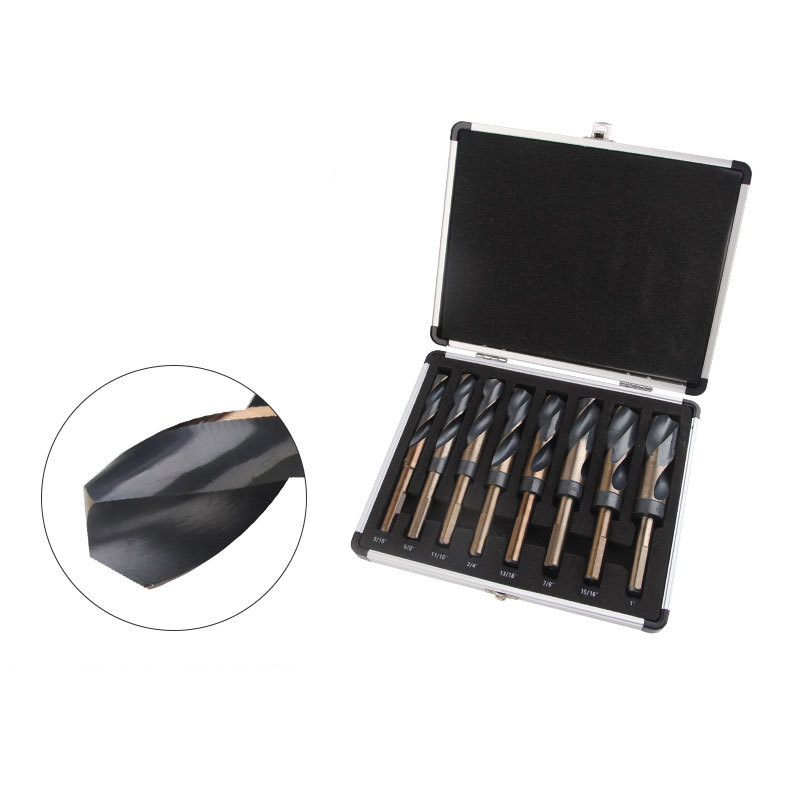 Main product image of Extended Small Shank Twist Drill Bit Set, 8-Piece