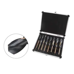 Product image of Extended Small Shank Twist Drill Bit Set, 8-Piece