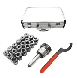 Product image of MT3-ER32 Milling Chuck Collet Set, 18 Pieces
