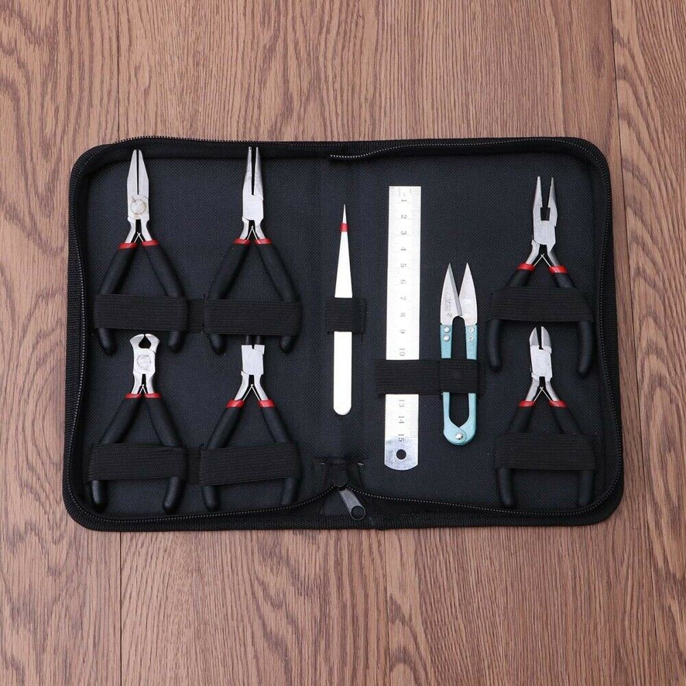 Main product image of Tongs Hand Tool Set with Leather Storage Bag