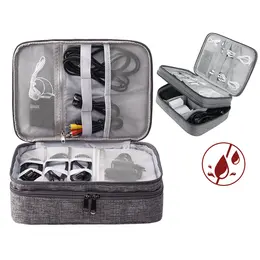 Product image of Electronics Cable Organizer Bag, Waterproof Storage Case