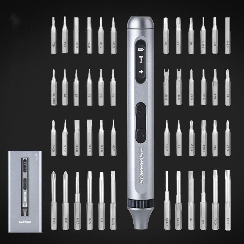 Main product image of Portable Electric Screwdriver Set with 50 Bits