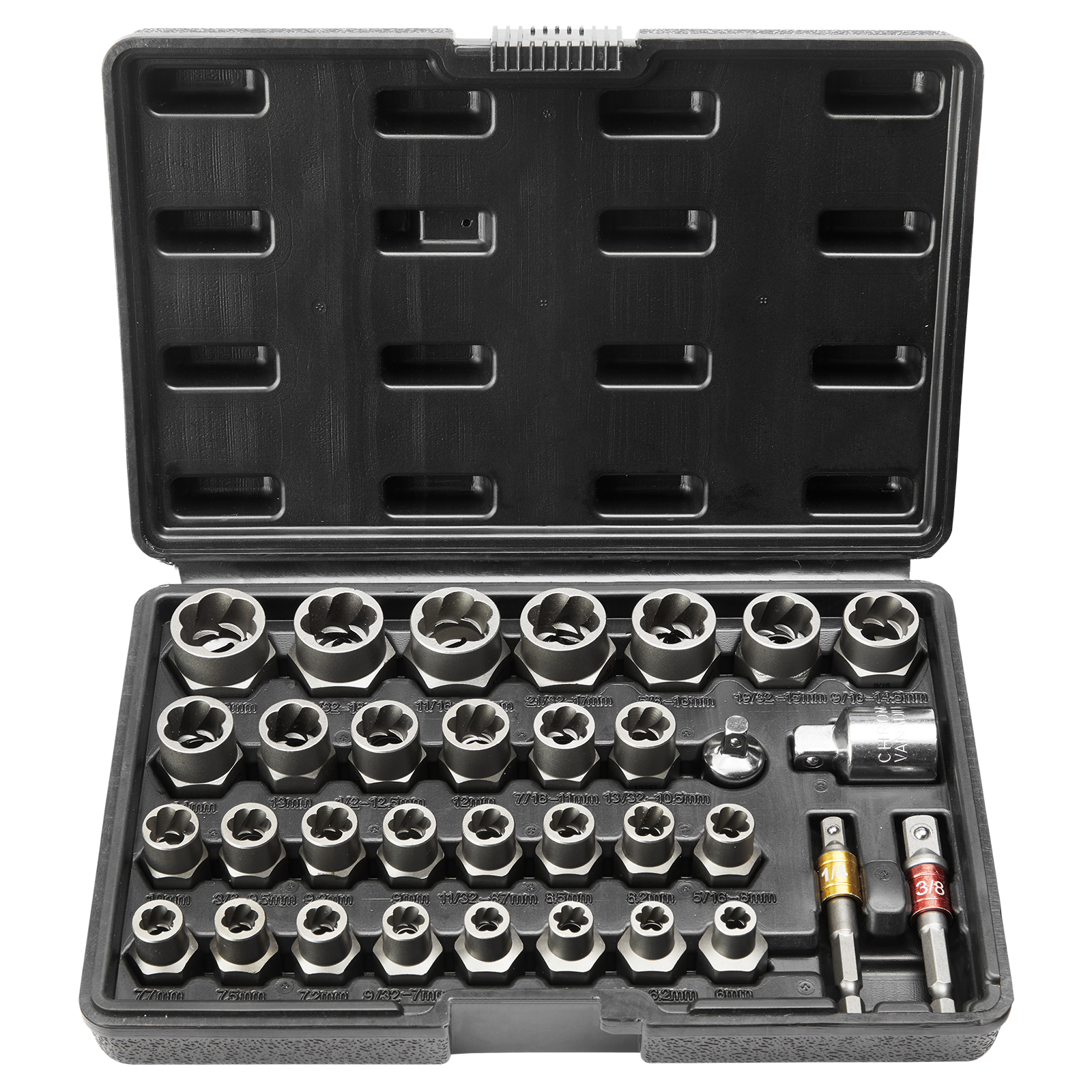 Main product image of VEVOR 29-Piece CR-MO Steel Bolt Extractor & Nut Remover Set