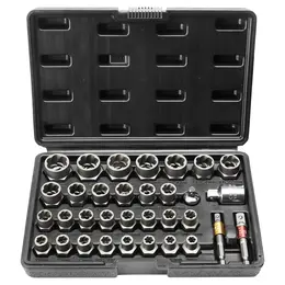 Product image of VEVOR 29-Piece CR-MO Steel Bolt Extractor & Nut Remover Set