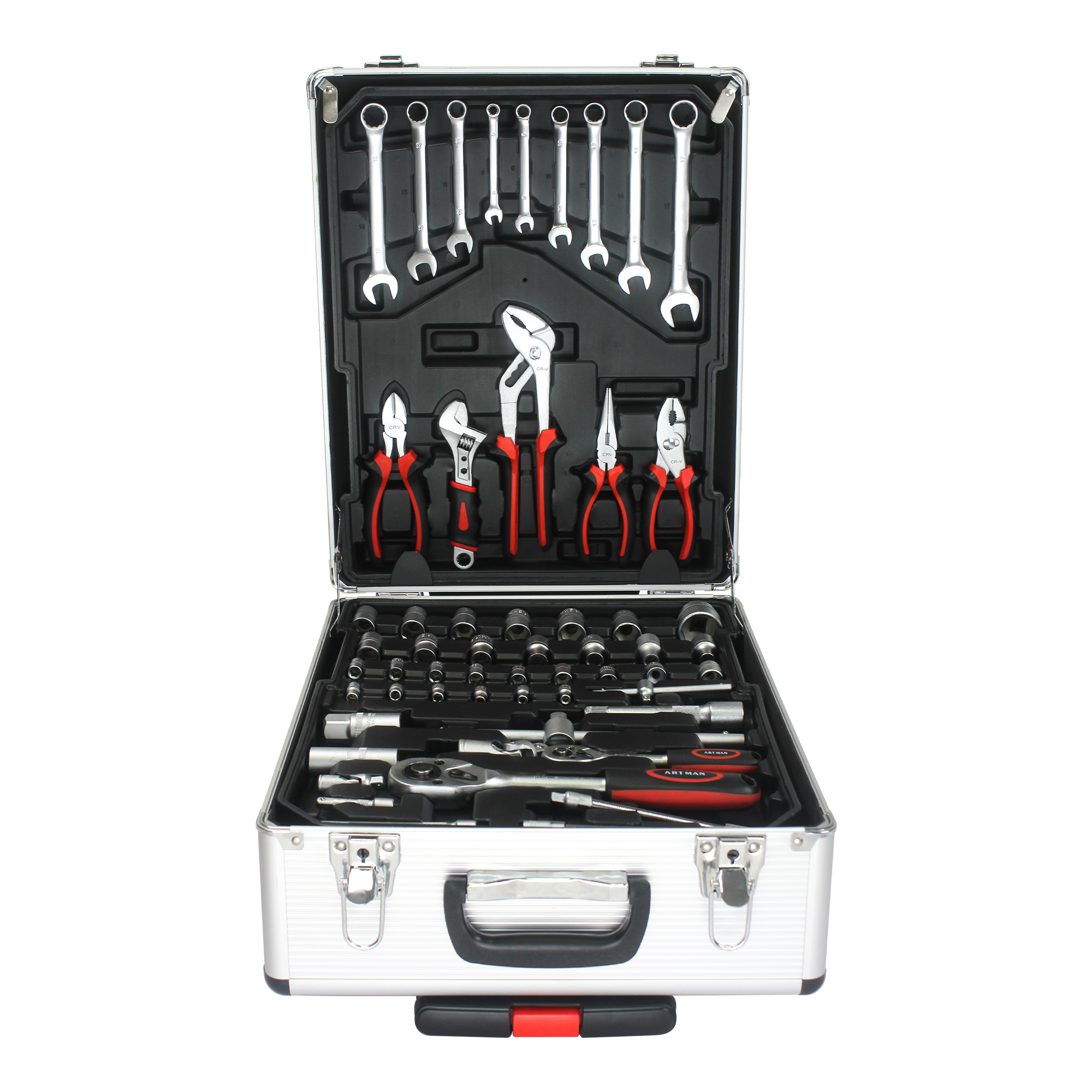 Main product image of Black General Purpose Hand Toolbox for Tool Storage and Transport