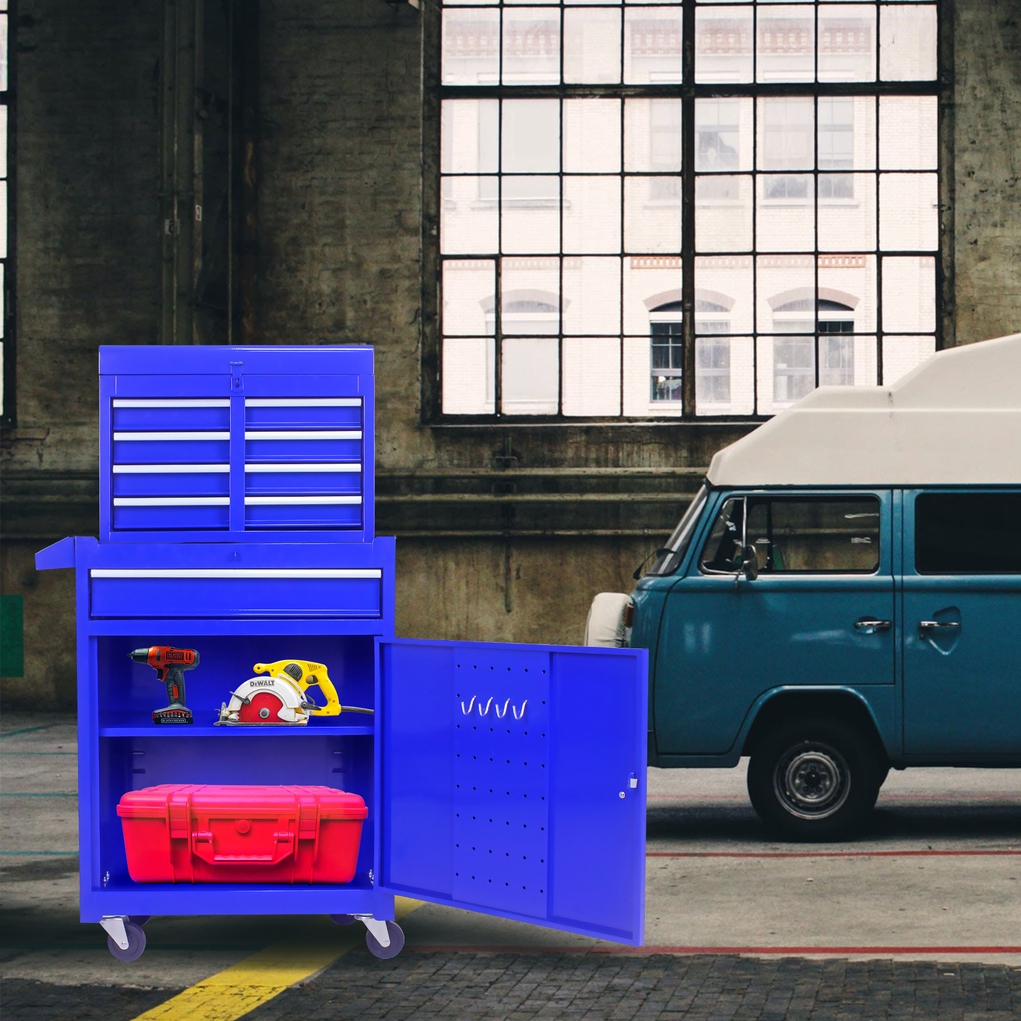 Main product image of Industrial Metal Tool Storage Cabinets for Workshop and Garage Use
