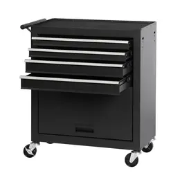 Product image of 4-Drawer Rolling Tool Chest, 4-Wheel Mobile Storage