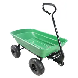 Product image of Folding Steel Frame Tilting Utility Cart, 10-Inch Wheels