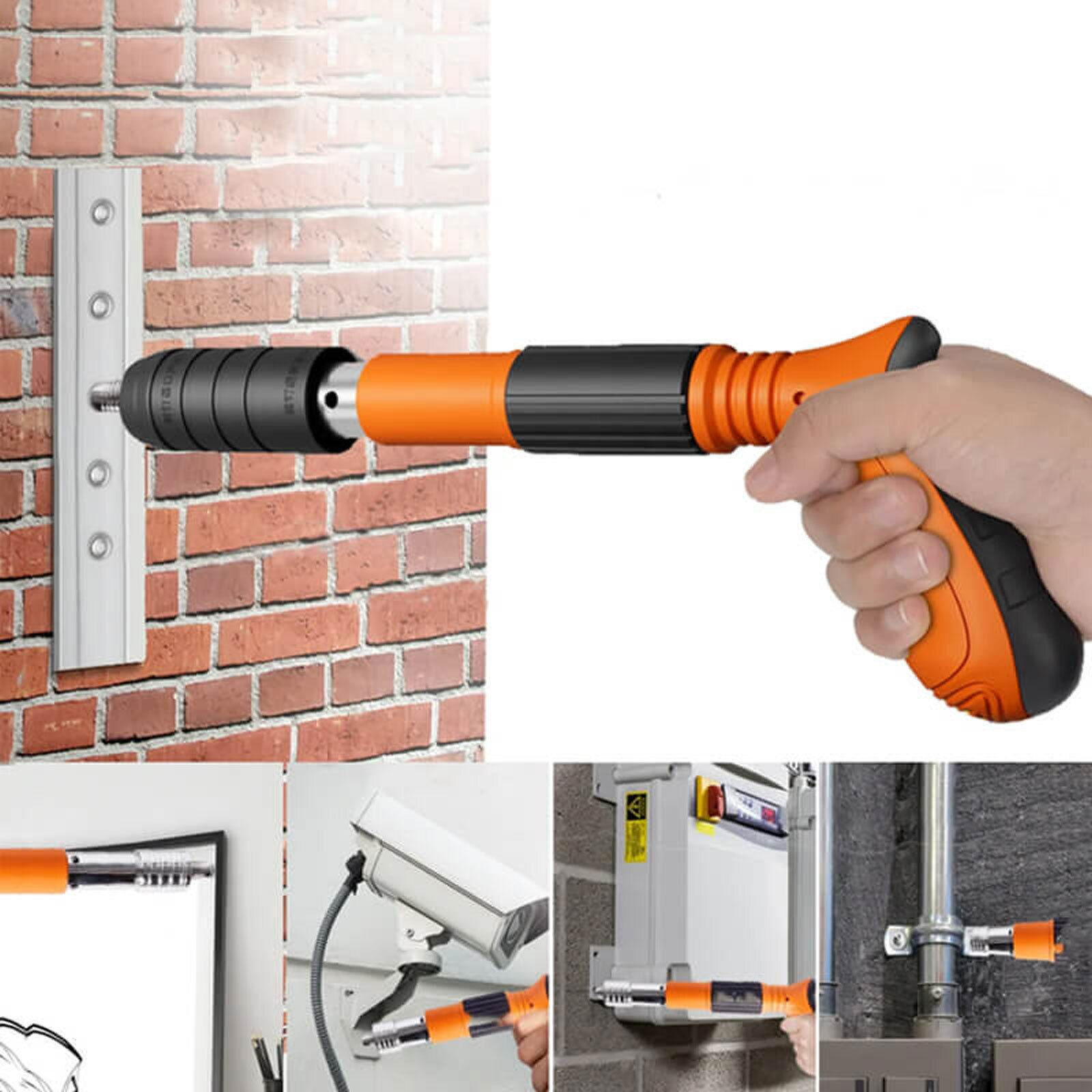 Main product image of Manual 4-Gear Powder Actuated Steel Nailer