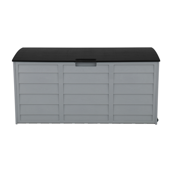 Main product image of 75gal 130lb Black Lid Plastic Patio Storage Box