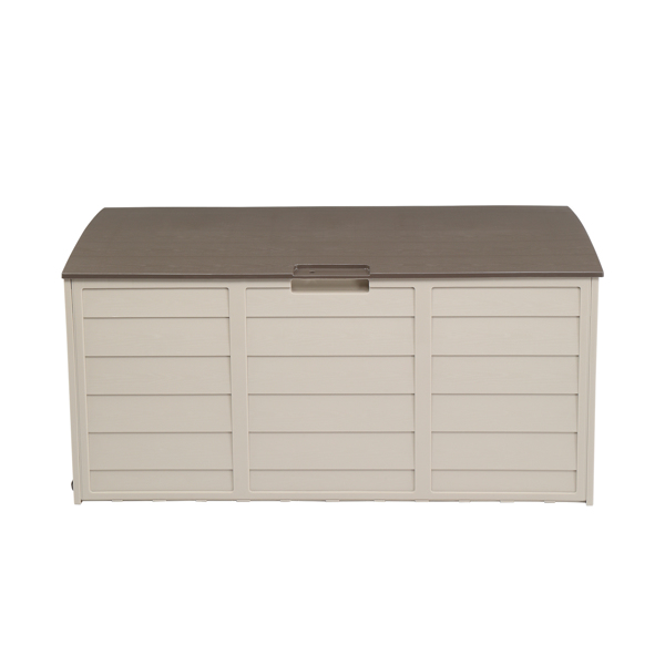 Main product image of 75 Gallon Brown Plastic Patio Storage Box, 130 lb.