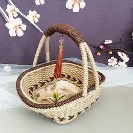 Product image of Hemp Rope Hand-woven Baskets for General Storage