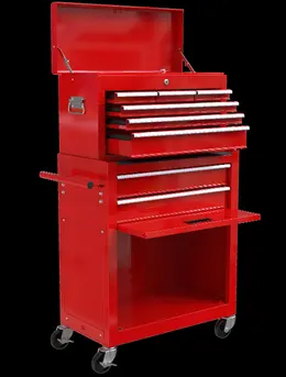 Product image of Rolling Tool Box, 8-Drawer, Mobile Storage Cabinet