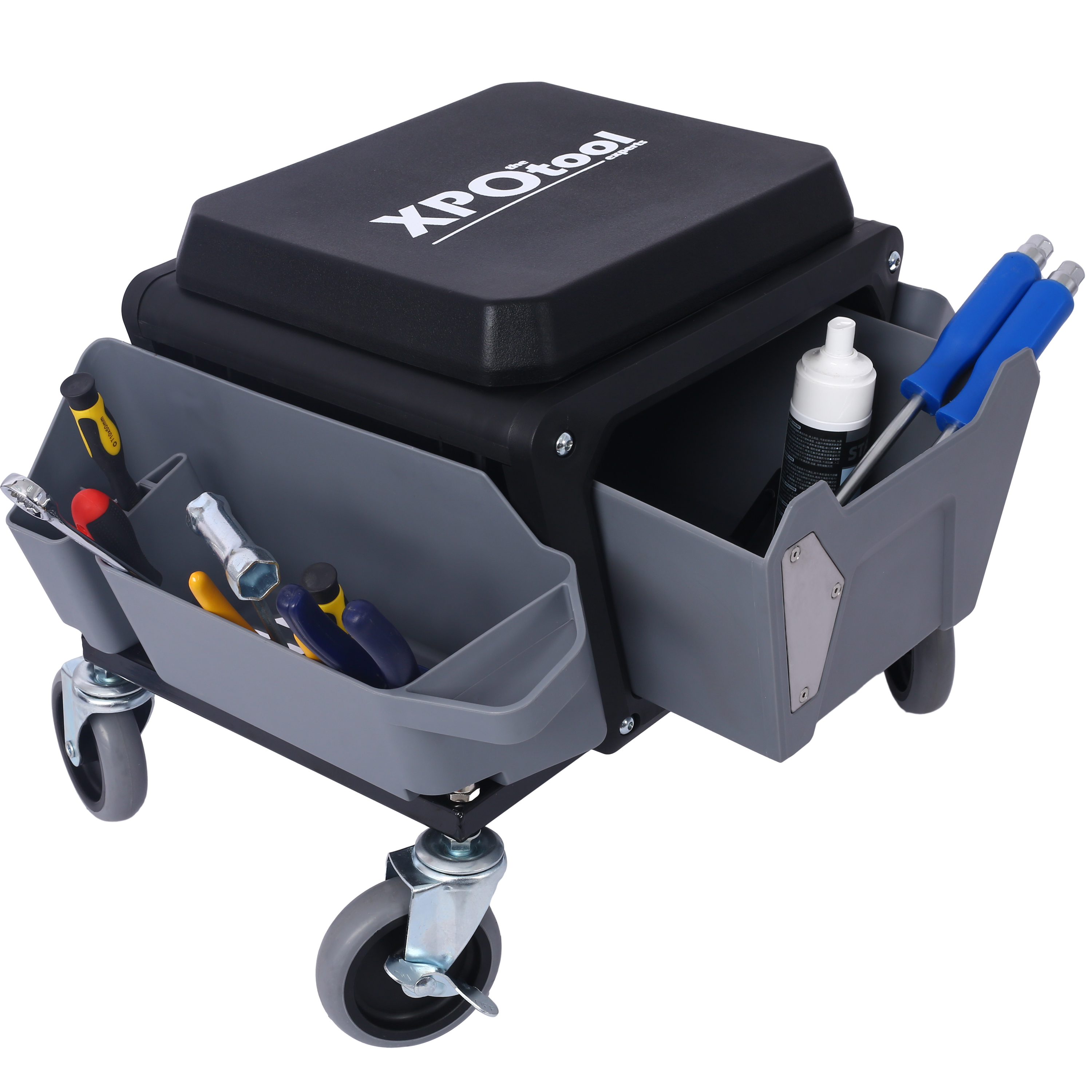 Main product image of Rolling Mechanic Stool, 330 lb Weight Capacity