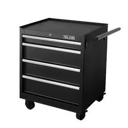 Product image of 27-inch Metal Tool Cabinet & Cart, 4 Drawers, Ball Bearing Slides