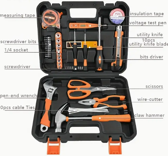 Main product image of 59 Piece Hand Tool Set for Professional Maintenance and Repair Tasks