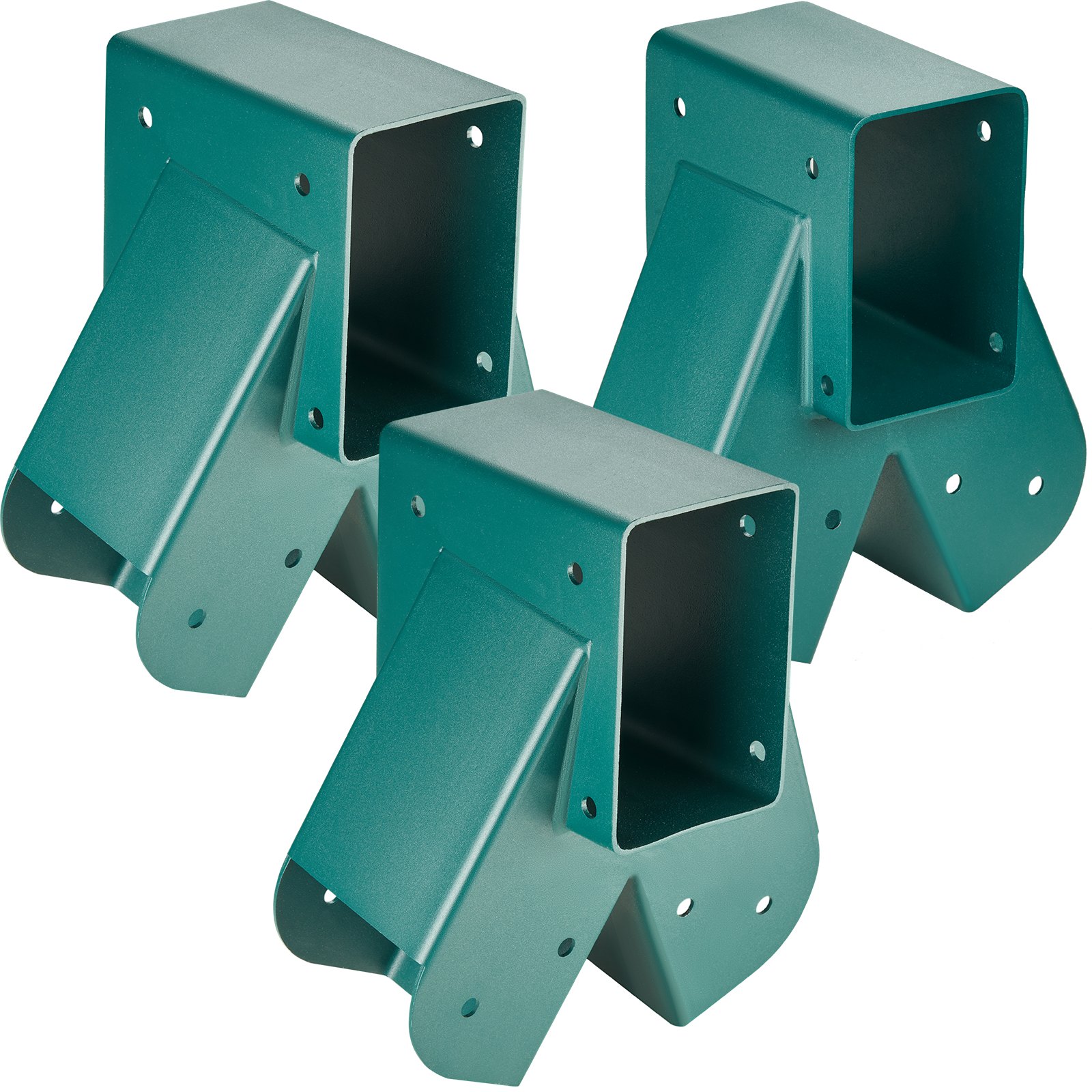 Main product image of A-Frame Middle Swing Set Brackets, Carbon Steel, for 4x4 Legs & 4x6 Beam, Green, 3 Pcs
