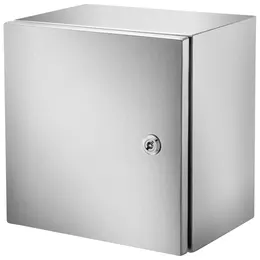 Product image of NEMA 4X Stainless Steel Electrical Enclosure, 12 x 12 x 8 inch, IP66, with Mounting Plate