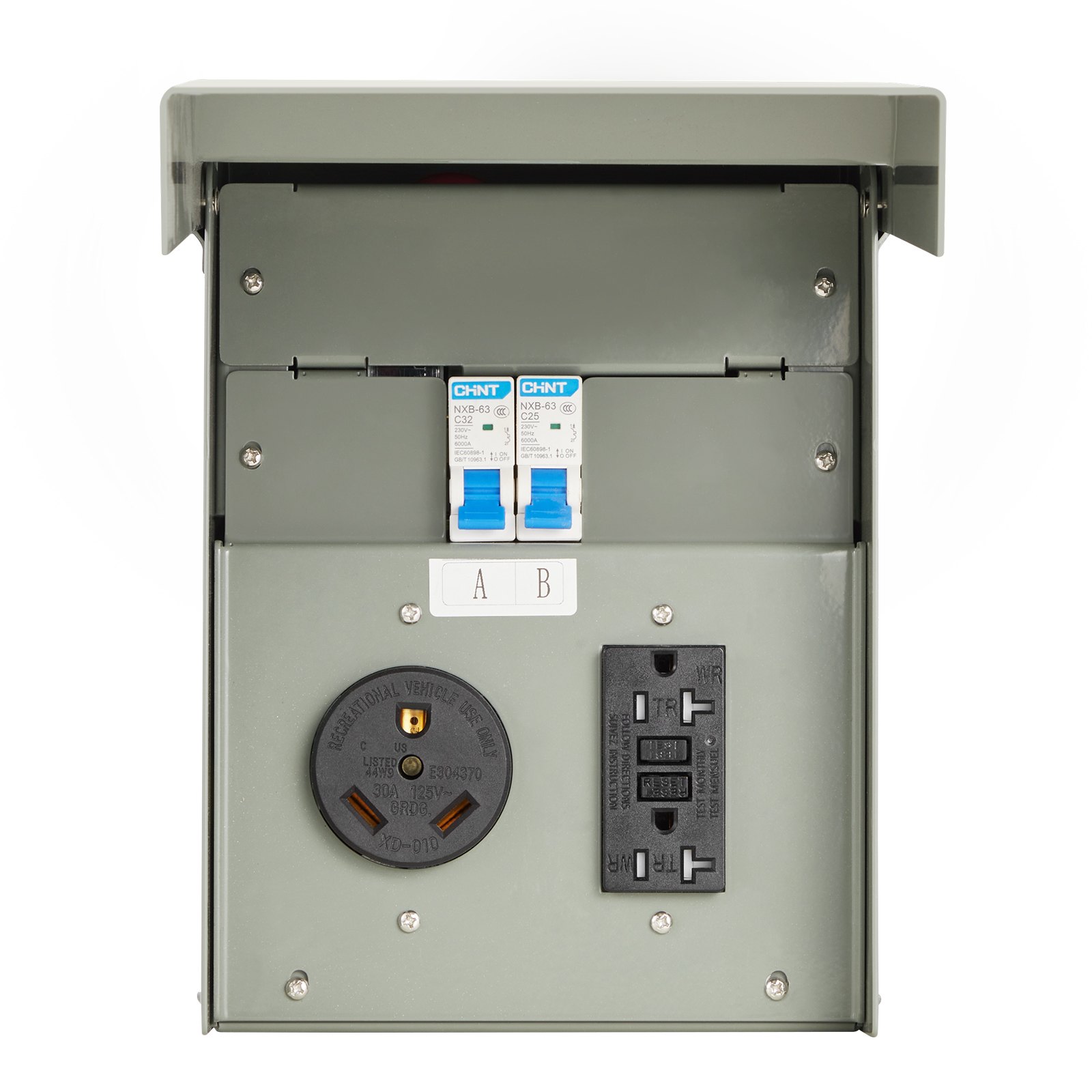 Main product image of Temporary RV Power Outlet Panel, 20/30 Amp