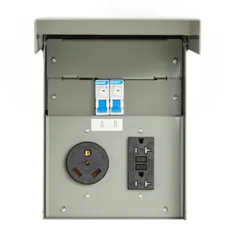 Product image of Temporary RV Power Outlet Panel, 20/30 Amp