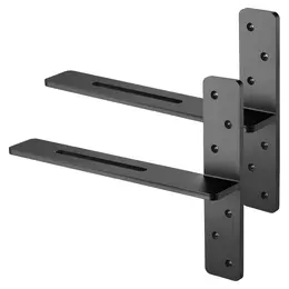 Product image of 16 Inch Heavy Duty Shelf Brackets, 406.4 mm, 2-Pack