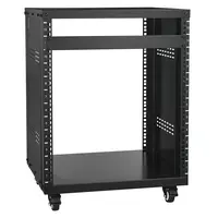 Product image of 12U AV Equipment Rack Stand, 500 Lbs Load Capacity