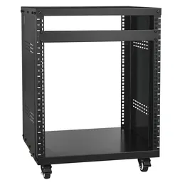 Product image of 12U AV Equipment Rack Stand, 500 Lbs Load Capacity