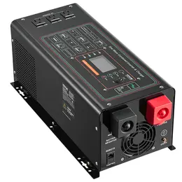Product image of 3000W Pure Sine Wave Inverter Charger, DC 24V to AC 120V
