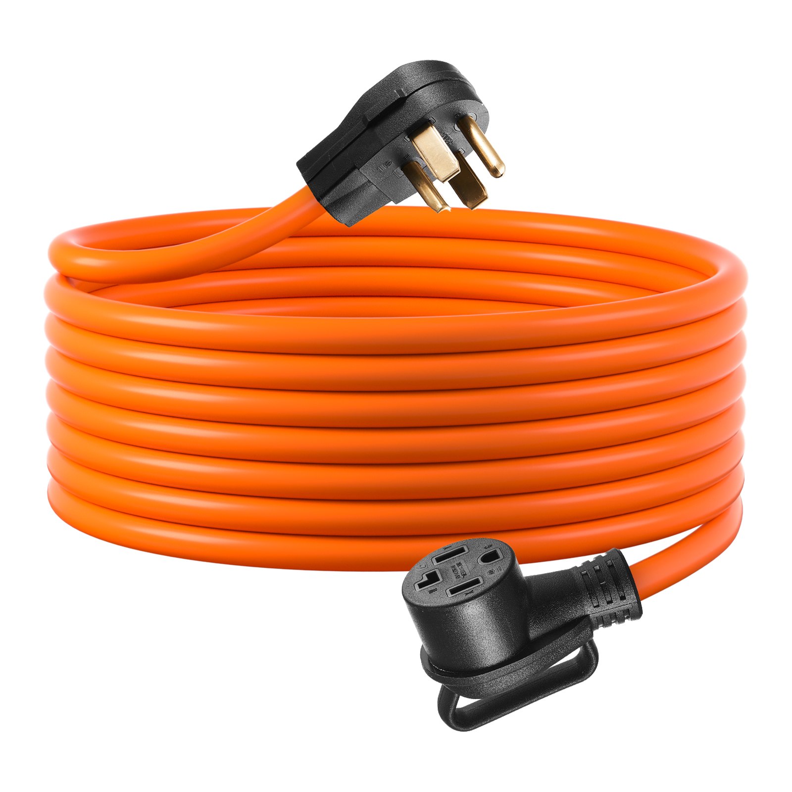 Main product image of 10 ft Dryer Extension Cord, 4-Prong NEMA 14-30P to 14-30R, 30A