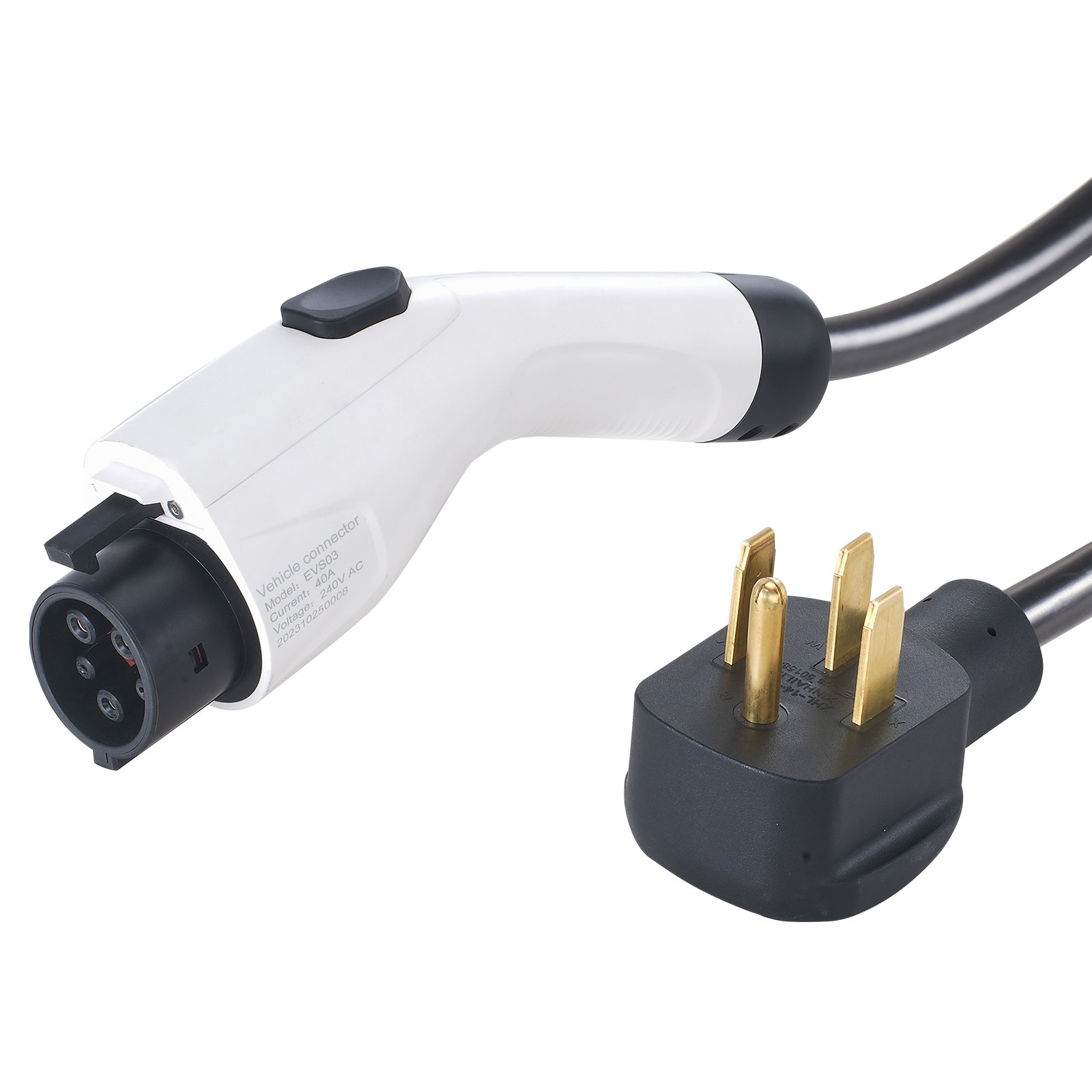 Main product image of Level 2 EV Charger, 40A 240V, 25 Ft Cable, NEMA 14-50P Plug, Adjustable 16-40A for J1772