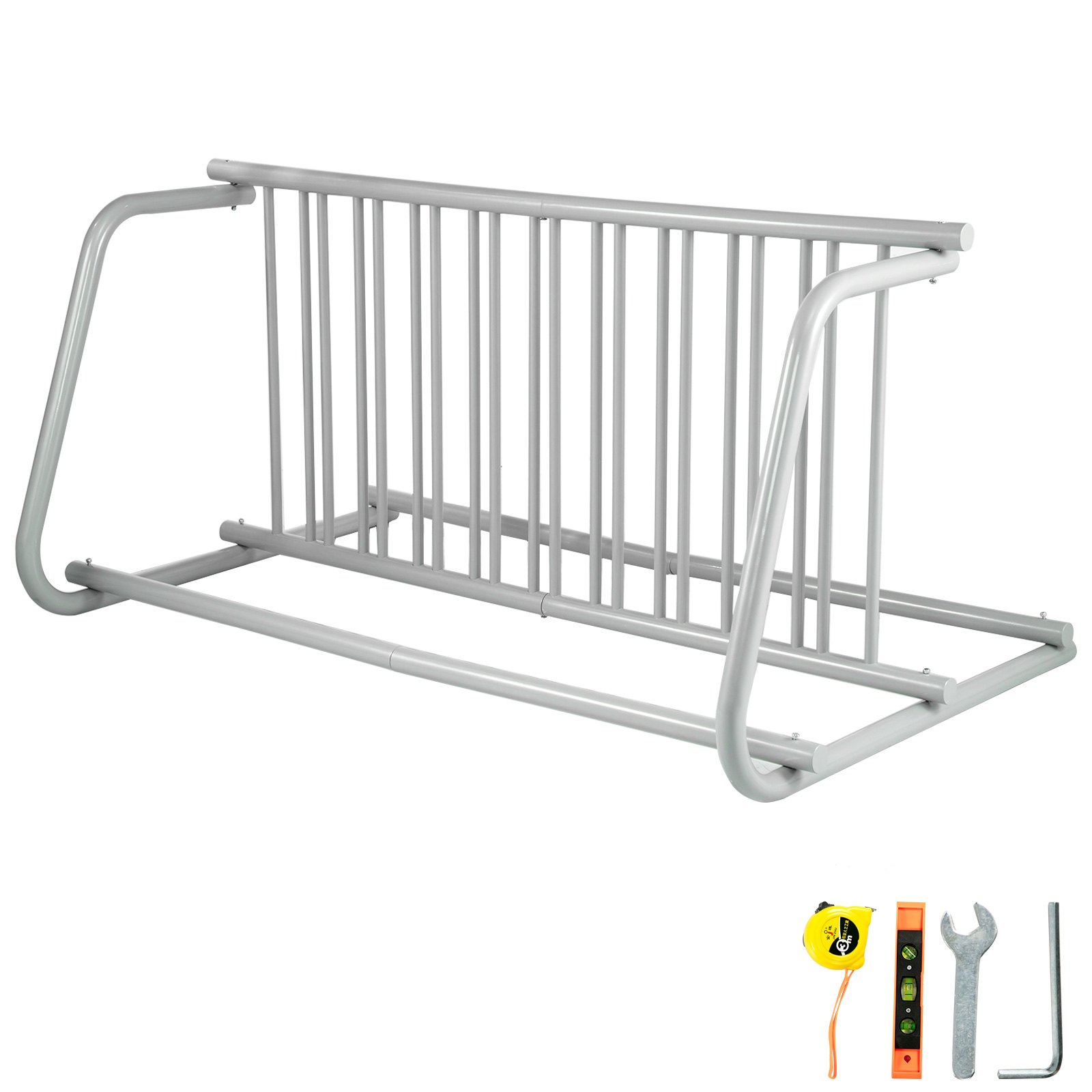 Main product image of 10-Bike Steel Floor Grid Bike Rack, 59 ft. Length, Dual-Side