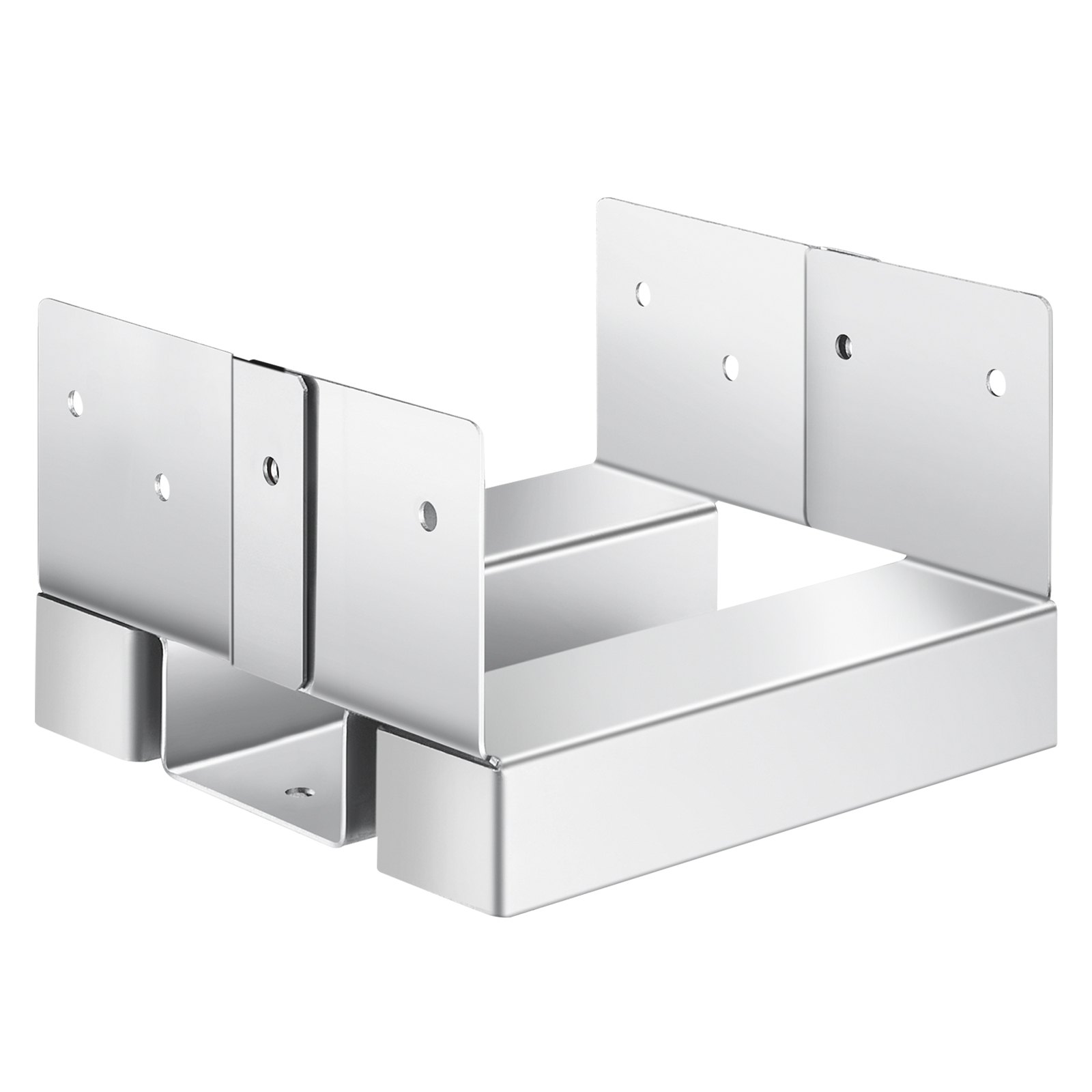 Main product image of 10 Pcs 6x6 Post Base Brackets for Concrete, Inner 5.49x5.57 In