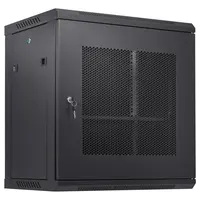 Product image of 12U Wall Mount Server Cabinet, 15.5'' Deep, 200 Lbs Capacity, Locking Door Side Panels