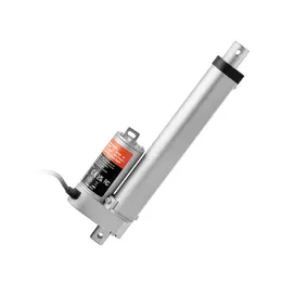 Product image of 12V Linear Actuator, 6 Inch Stroke, 330 lbs, IP54, with Mounting Bracket