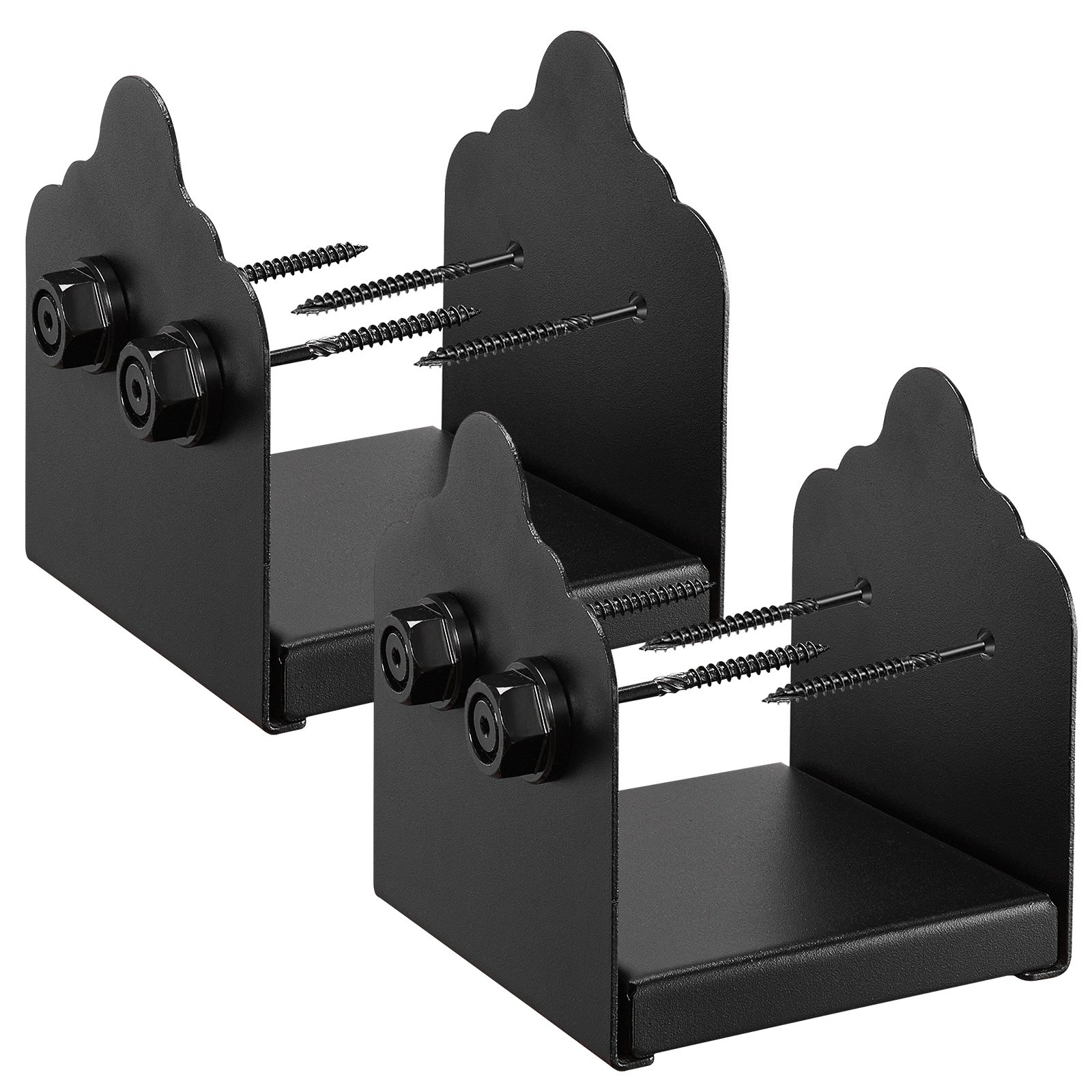 Main product image of 2 Pack 6x6 Post Base Brackets, 5.9x5.55 Inch Inner Size