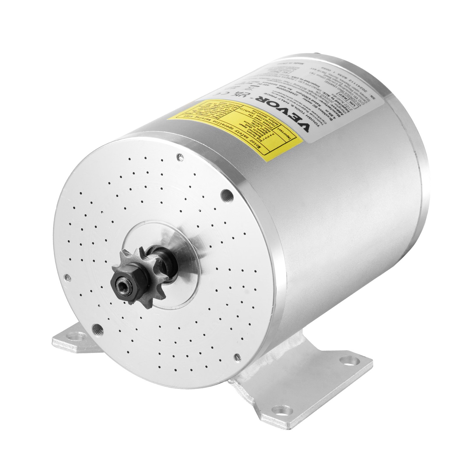 Main product image of 2000W 48V 4300rpm Electric Brushless DC Motor Kit with Controller